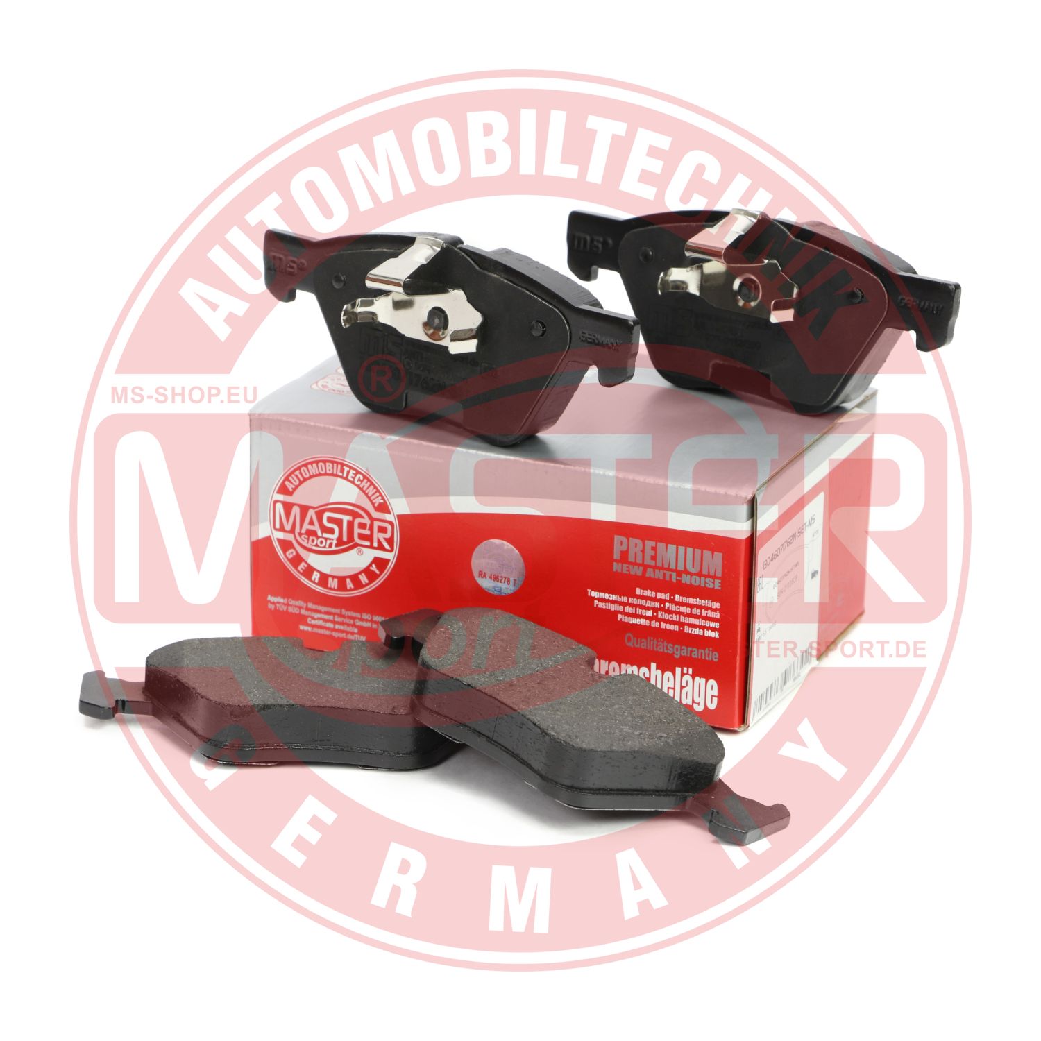 Placute frana MASTERSPORT GERMANY 13046071762N-SET-MS